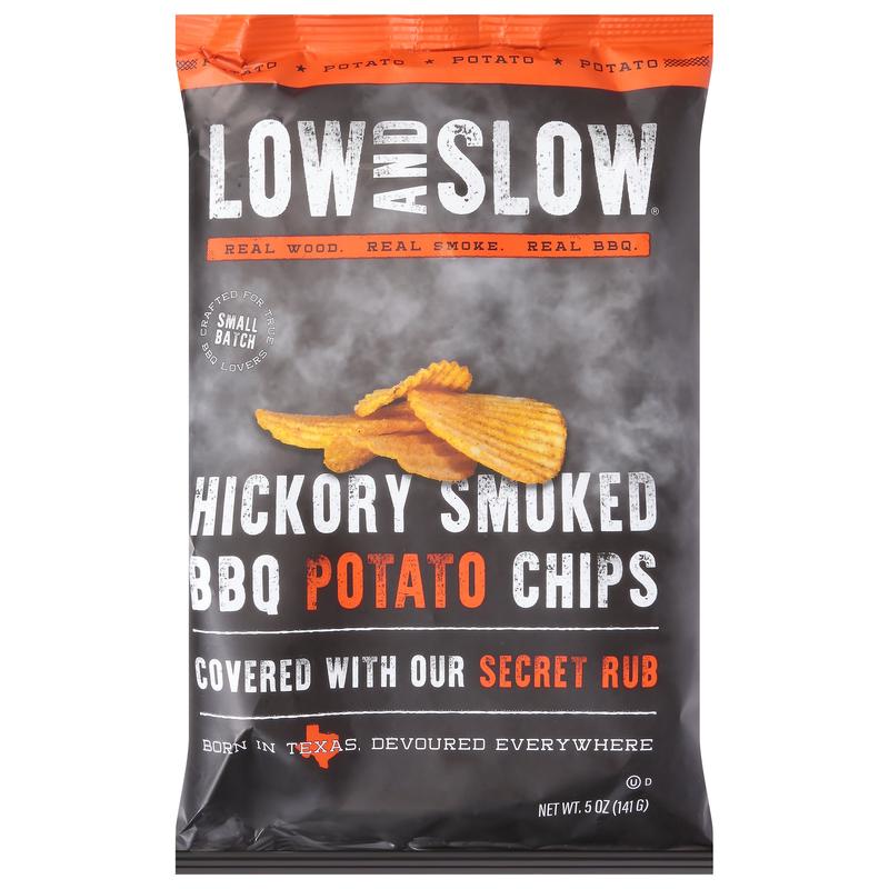 Low and Slow Hickory Smoked BBQ Potato Chips 5 oz