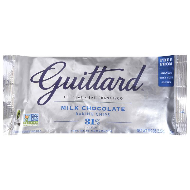 Guittard Milk Chocolate Baking Chips 11.5 fl oz
