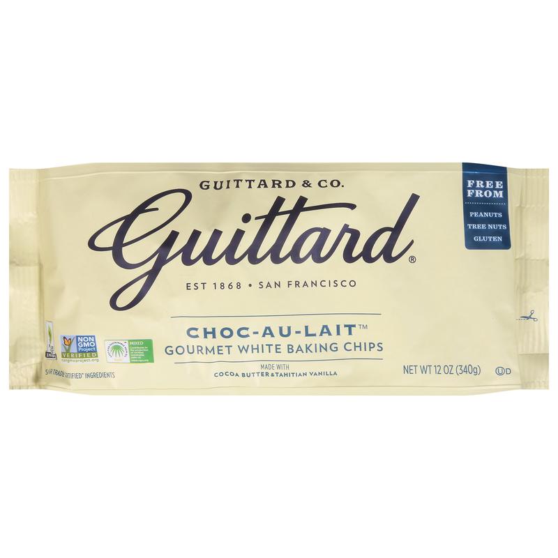 Guittard Gourmet Choc-Au-Lait White Baking Chips 12 oz