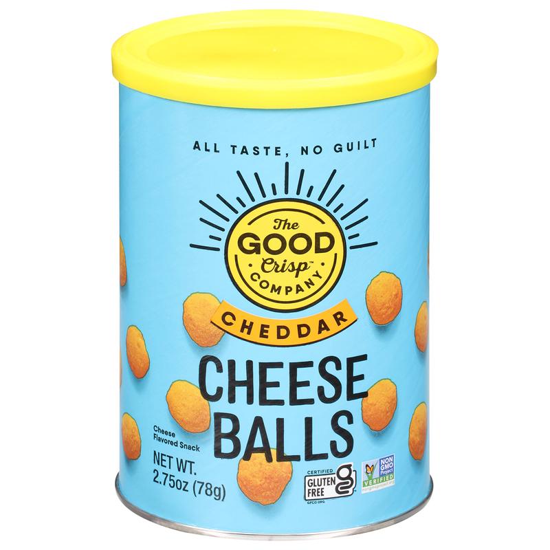 The Good Crisp Company Cheddar Cheese Balls 2.75 oz
