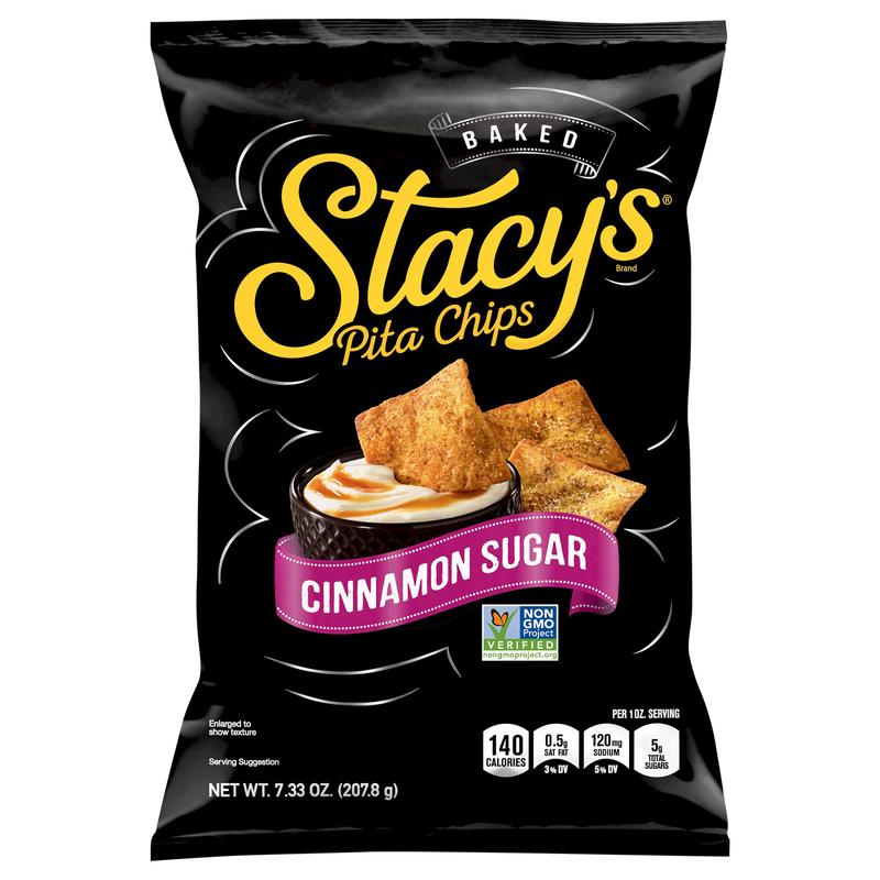 Stacy's Baked Pita Chips Cinnamon Sugar 7.33 Oz