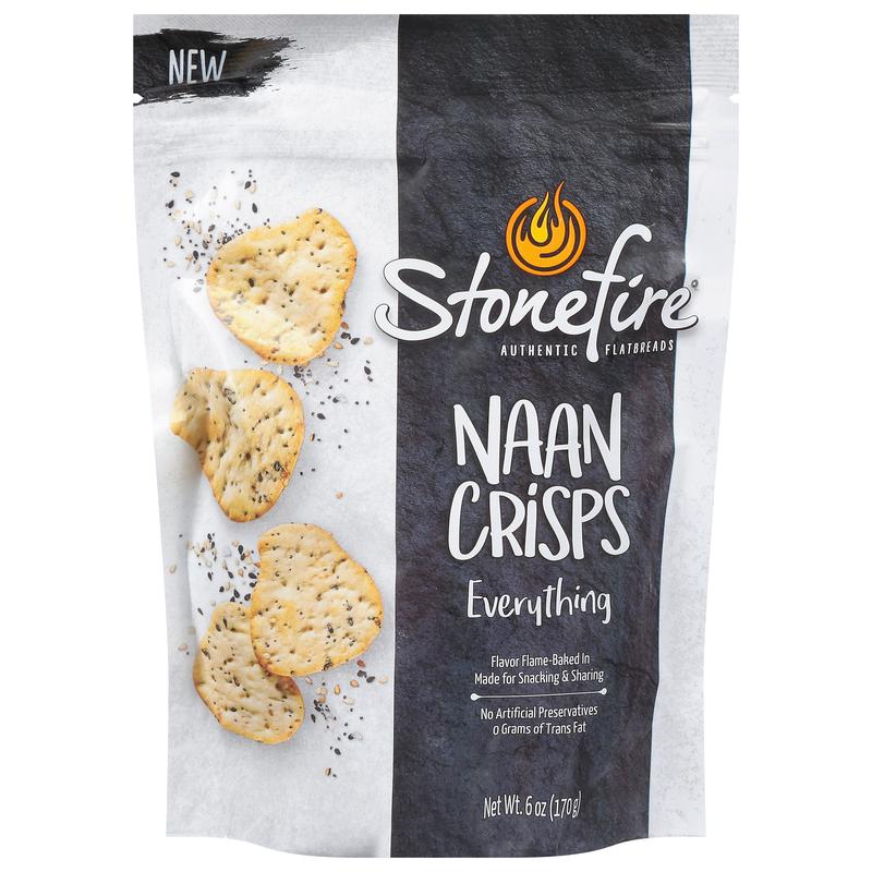 Stonefire Everything Naan Crisps 6 oz