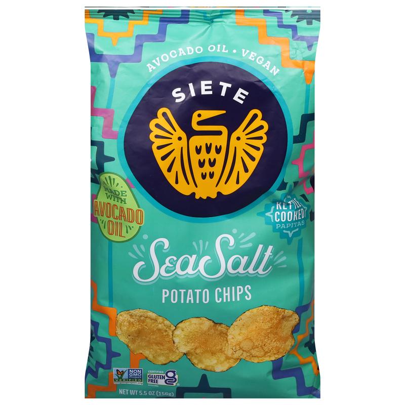 Siete Sea Salt Potato Chips 5.5 oz
