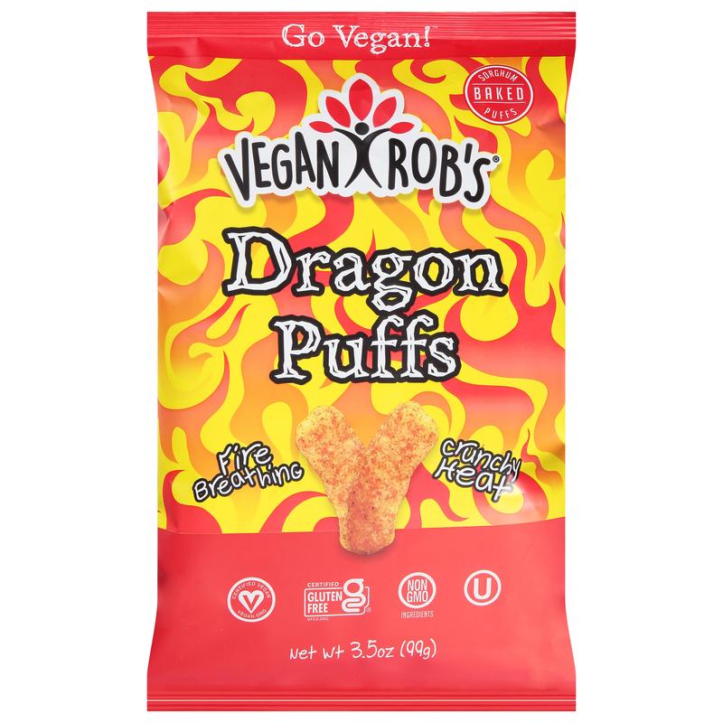 Vegan Rob's Sorghum Baked Dragon Puffs 3.5 oz