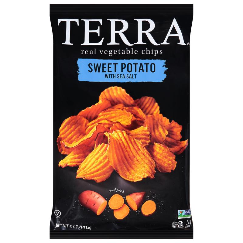 Terra Real Sweet Potato with Sea Salt Vegetable Chips 5 oz