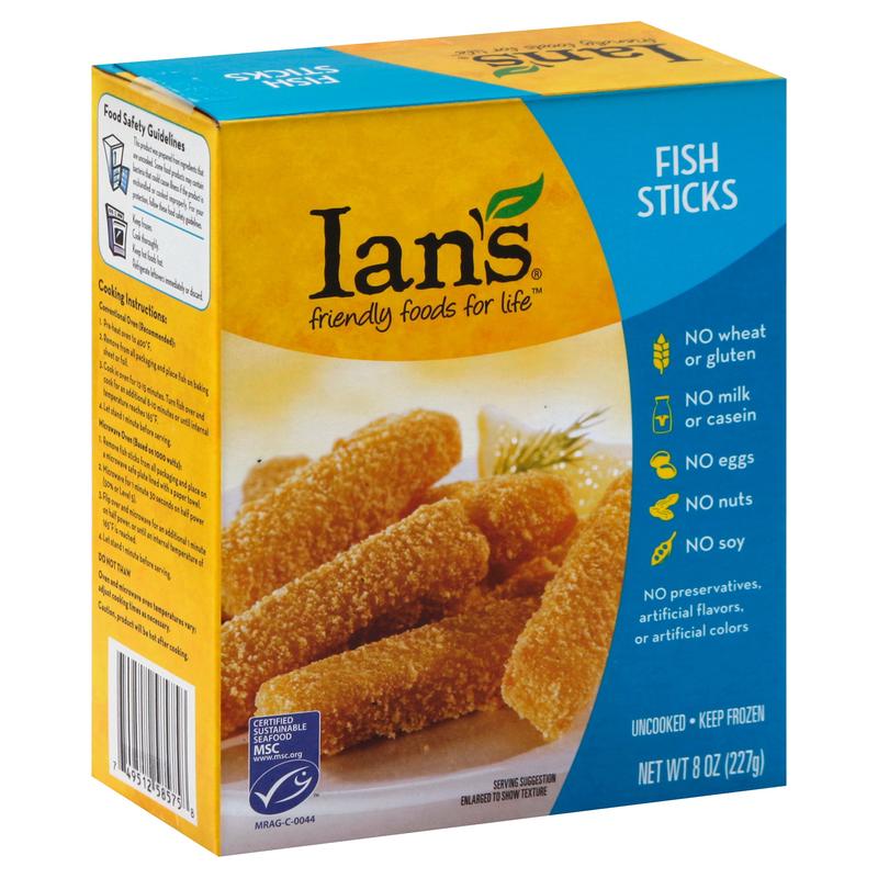 Ian's Fish Sticks 8 oz