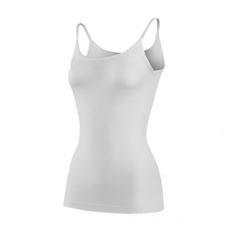 6 Piece Star Women's Bamboo Rope Strap Undershirt White 2360