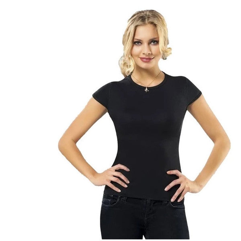 Ant Women's Short Sleeve Undershirt Body Viscose Fabric 2124