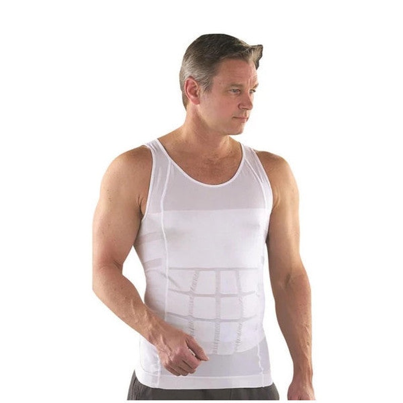 Form Angel Men's Seamless Corset Undershirt 6012