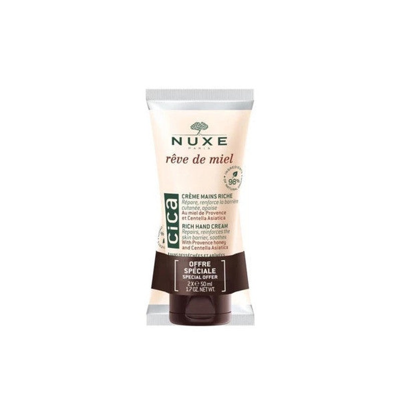 Nuxe Reve De Miel Cica Rich Hand Cream 2X50 Ml