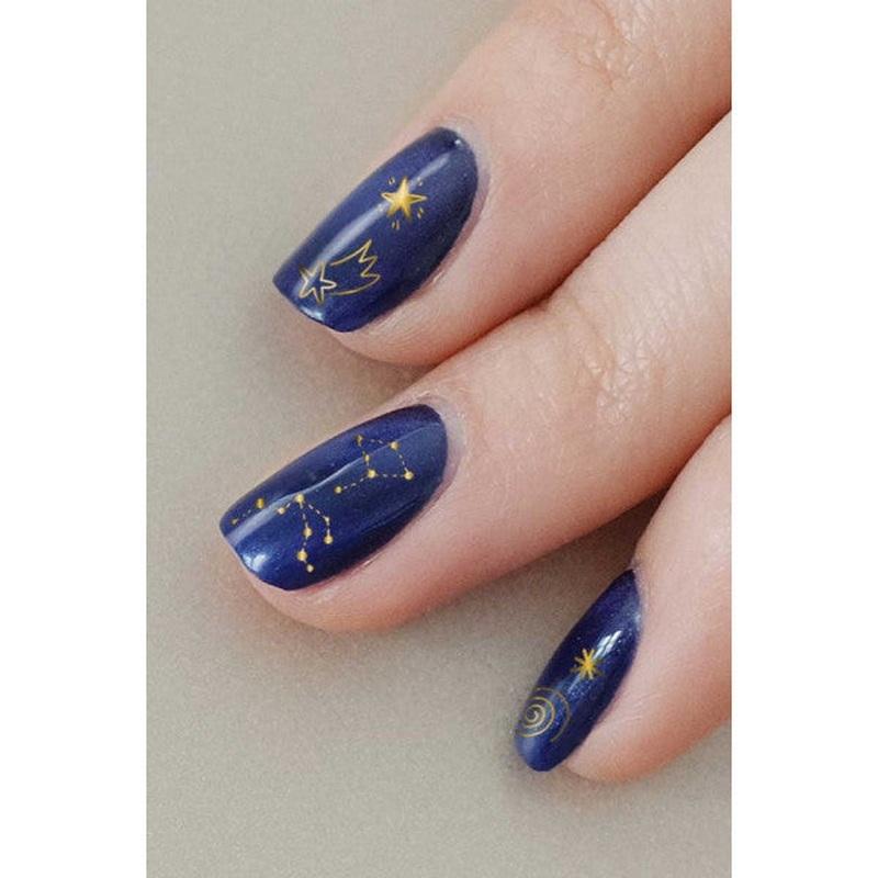Star Map Nail Tattoo,nail Tattoo,nail Art,nail Sticker
