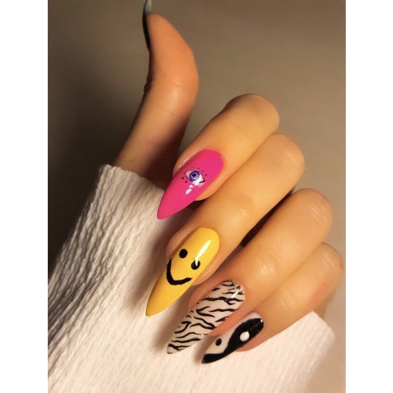 Zebra Nail Tattoo,nail Tattoo,nail Art,nail Sticker