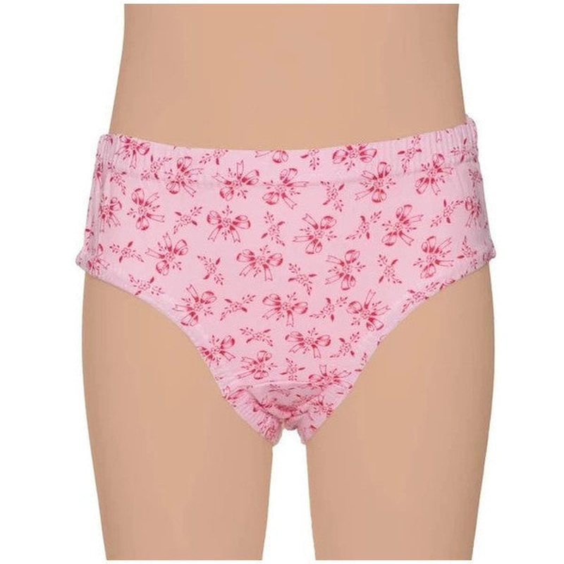 12 Pieces Pearl Star Girl Child Colorful Patterned Pastel Panties 1041