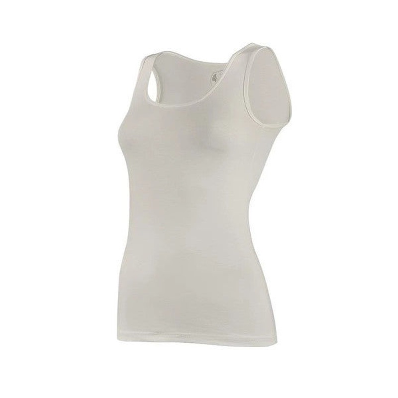 3 Piece Yldz Women's Lycra Wide Strap Undershirt Ecru 2178