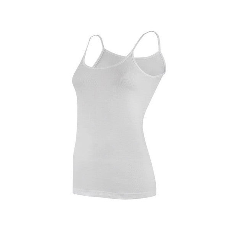 3 Piece Yldz Women's Ribbed Stringed Undershirt White 2043
