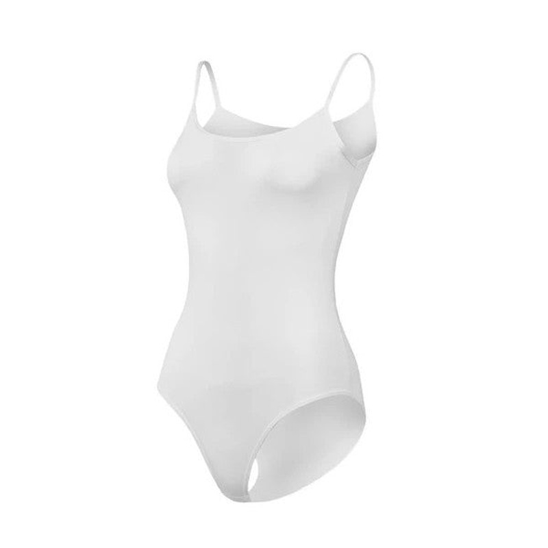 3 Pieces Yldz  Women's Lycra Rope Strap Snap Bodysuit Ecru 2053