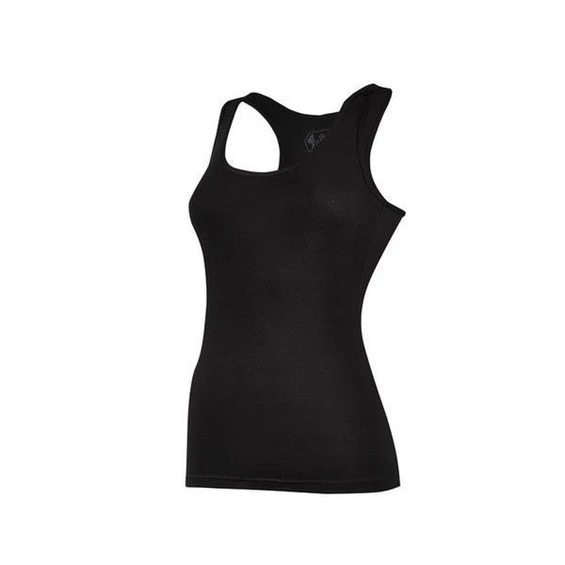 6 Piece Yldz Women's Lycra Sports Undershirt Black 2081