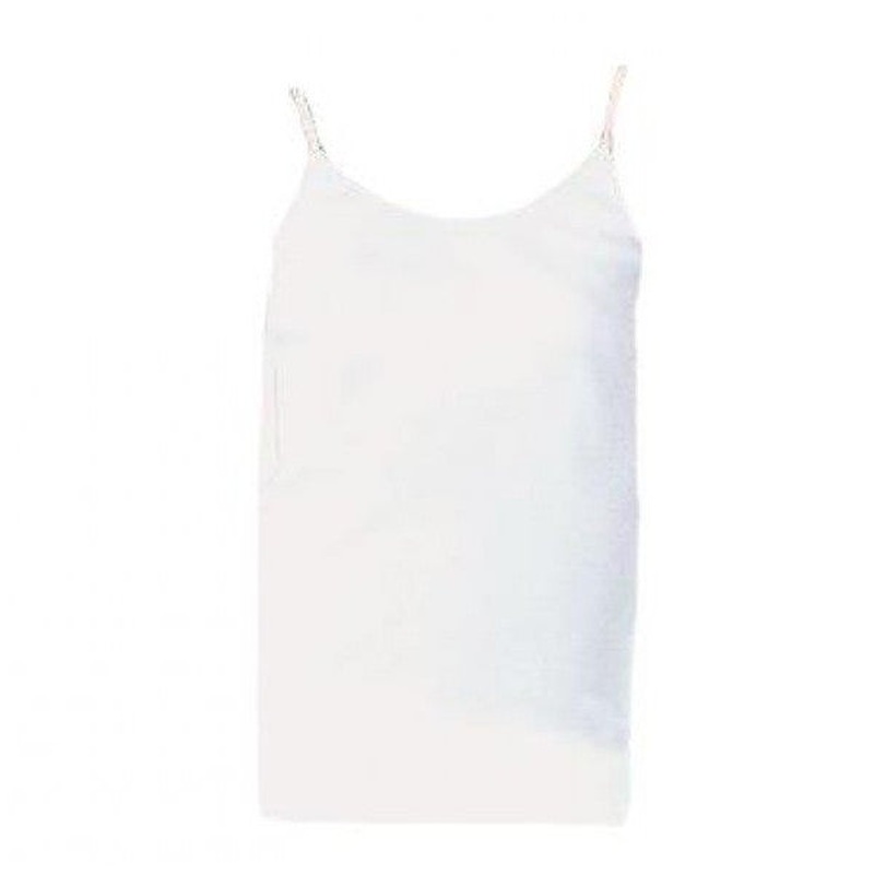 6 Pieces ift Kaplan Girls Ribbed Rope Suspender Undershirt