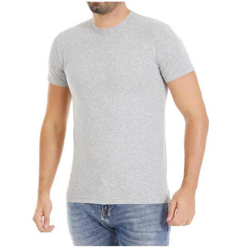 6 Pieces Star Men's Rib Zero Collar Short Sleeve Undershirt 55