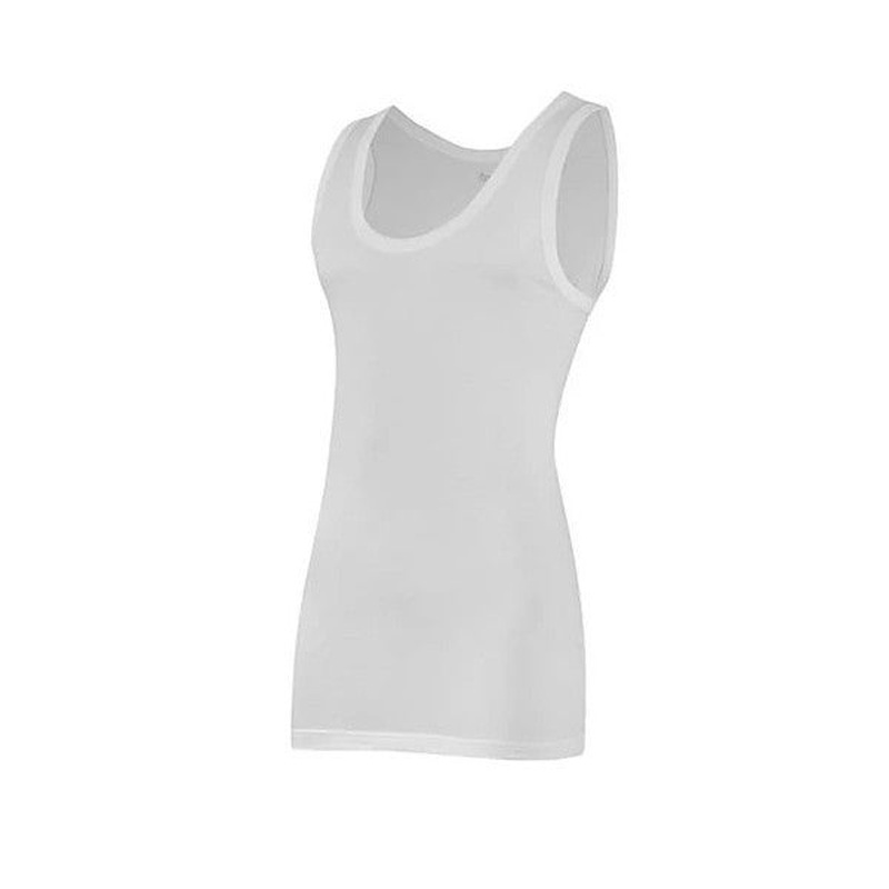 6 Pieces Yldz  Men's Summer Modal Fabric Undershirt White 120