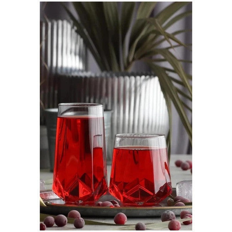 Lav Alya Tea And Water Beverage Glass Set Set 24 Pieces