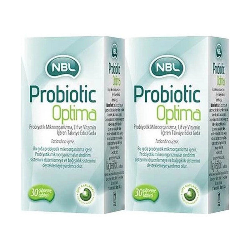 Nbl Probiotic Optima 30 Chewable Tablets-2 Pieces