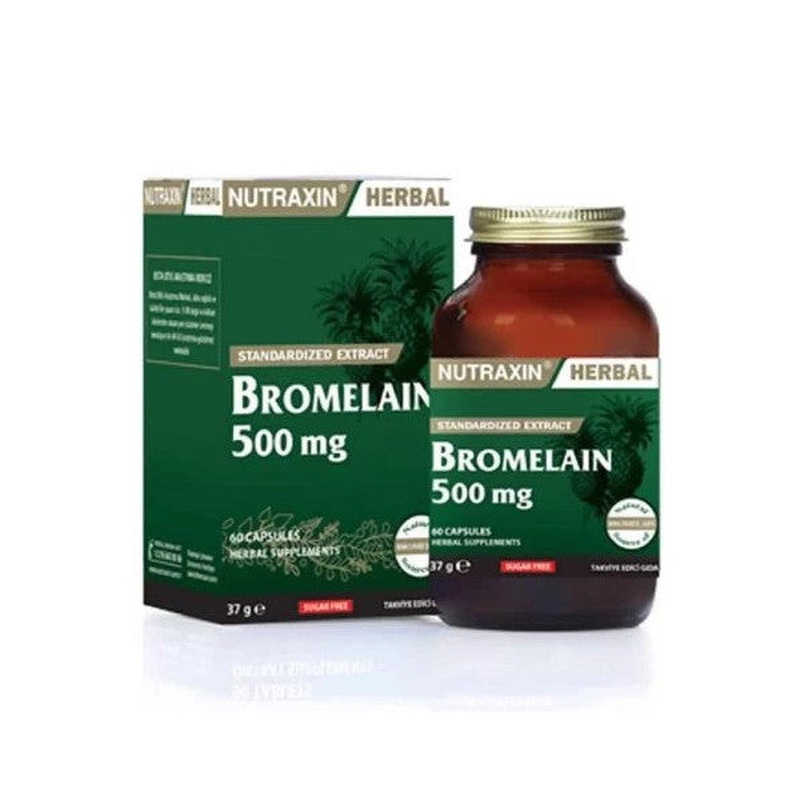 Nutraxin Bromelain 60 Capsules