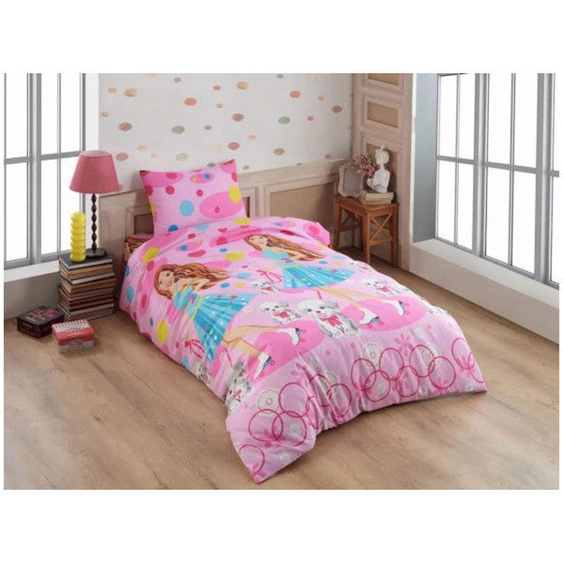 Princess Printed Single Duvet Cover Set