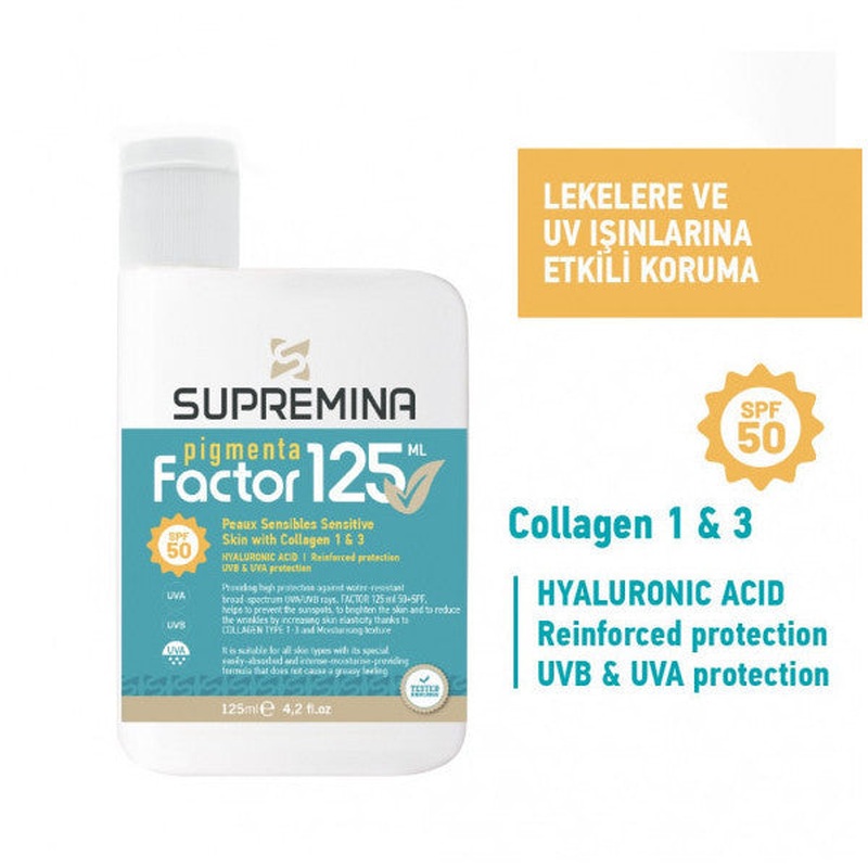Supremina Factor Pigmenta Spf50 125 Ml