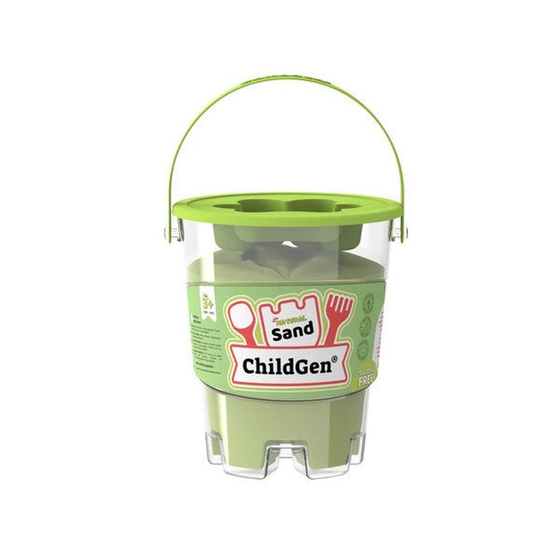 Childgen Natural Kinetic Sand - Green - 500 Gr