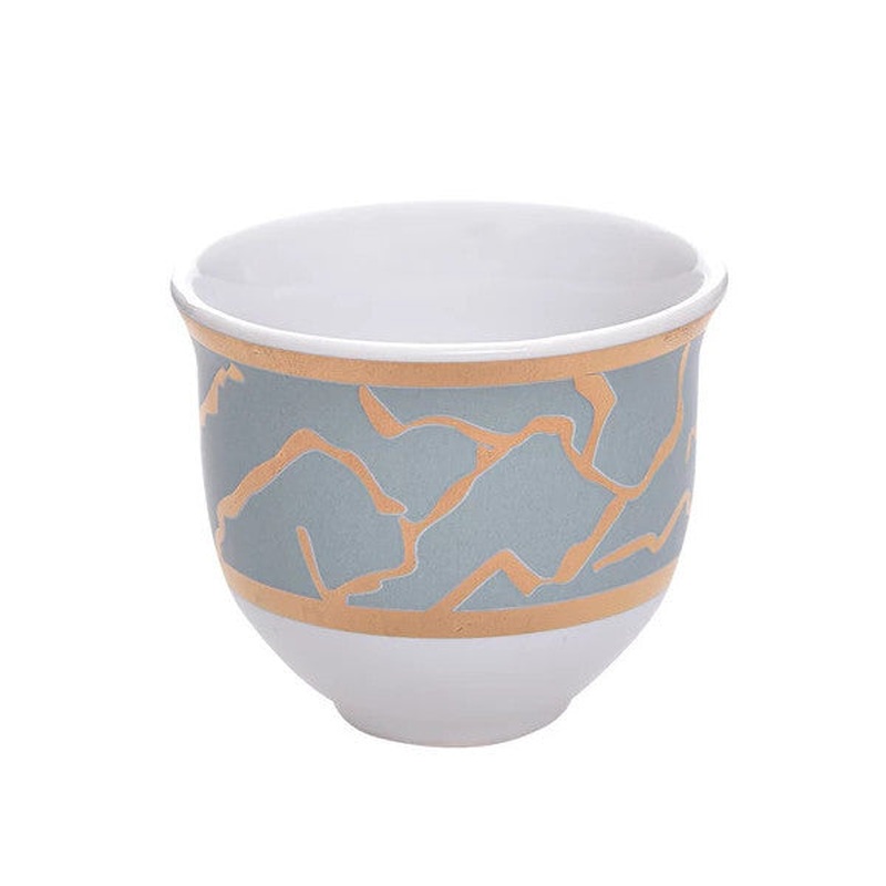 Decorium Mirra Glass 6 Pieces Gold M01505