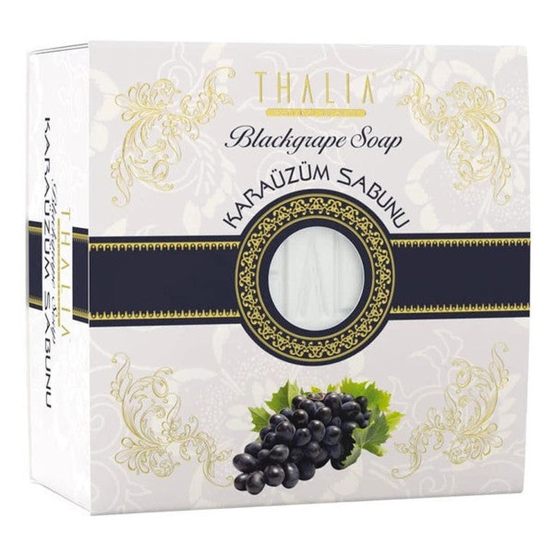 Thalia Purifying Effective Black Grape Extract Natural Solid Soap - 150 Gr.