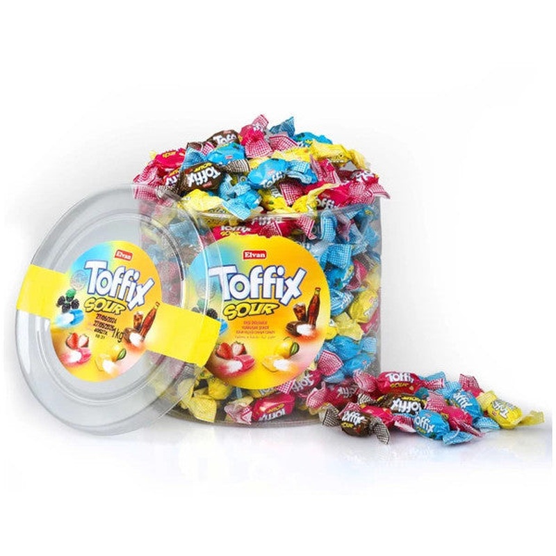 Toffix Sour Cylinder 1000Gr. (1 Box)
