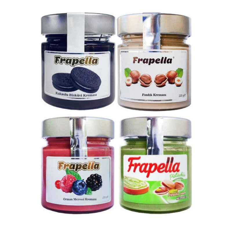 Frapella Breakfast Cream Set Package 4 X 220 G