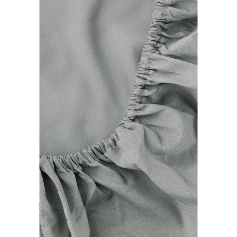 Gray Single Fitted Sheet