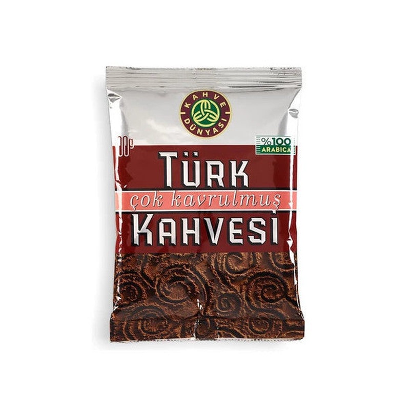 Kahve Dnyas Deep Roasted Turkish Coffee 100 Gr X 24 Pieces
