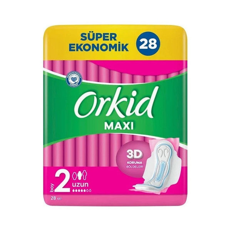 Orkid Maxi 4 Piece Long 28 Piece X 3 Pieces
