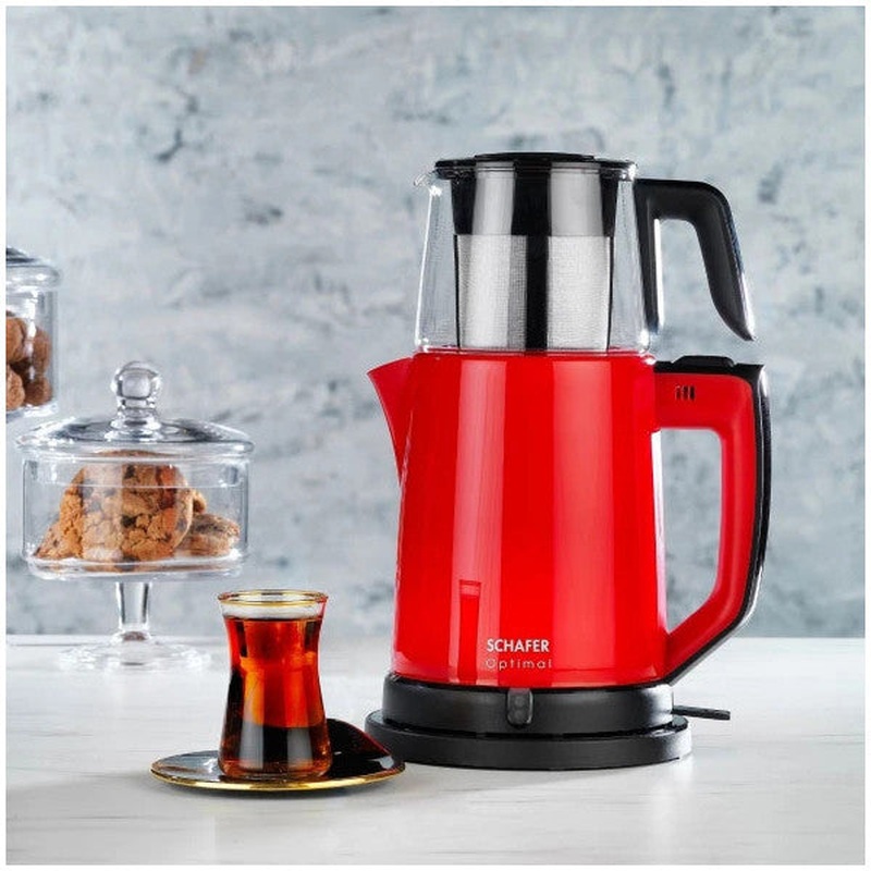 Schafer Optimal Electric Tea Maker -Red