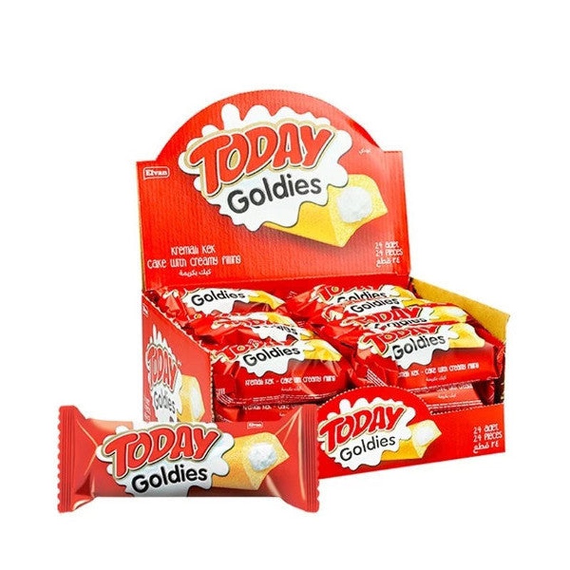 Today Goldies Milk 40 Gr. 24 Pieces (1 Box)