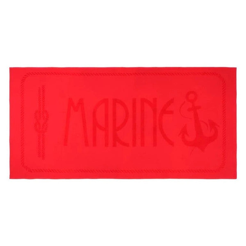 Anemoss Anchor Beach Towel Red 140X70 Cm