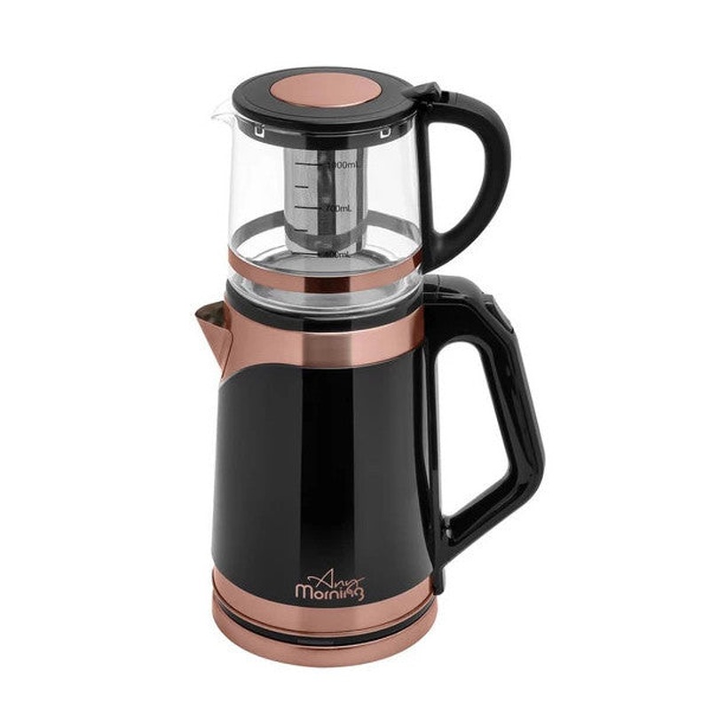 Any Morning De23203Sx Glass Teapot Electric Kettle Tea Maker