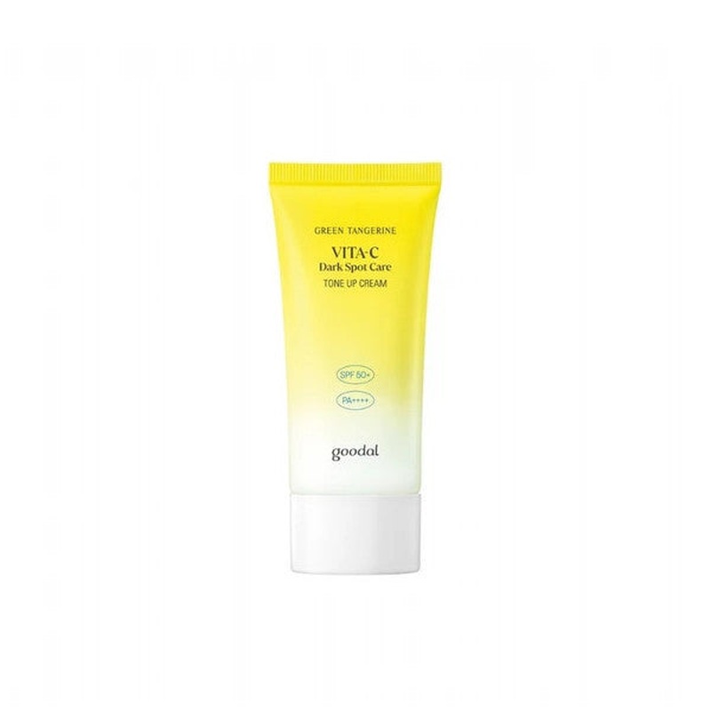 Goodal Green Tangerine Vita C Dark Spot Tone Up Cream - Tone Equalizing Cc Cream & Sunscreen Spf50+ Pa++++