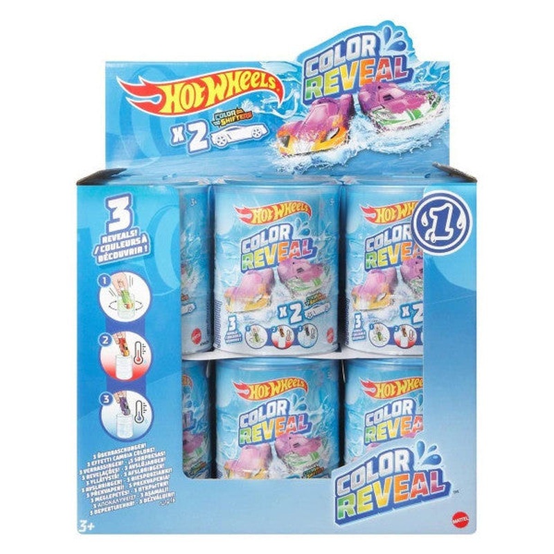 Hbn63 Hw Color Reveal Color Changing Special Vehicles / Hot Wheels - Price For 1 Piece