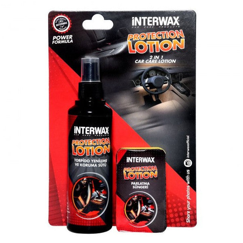 Interwax Two-Piece Set (Torpedo Renewal And Protection Milk + Sponge) 200Ml