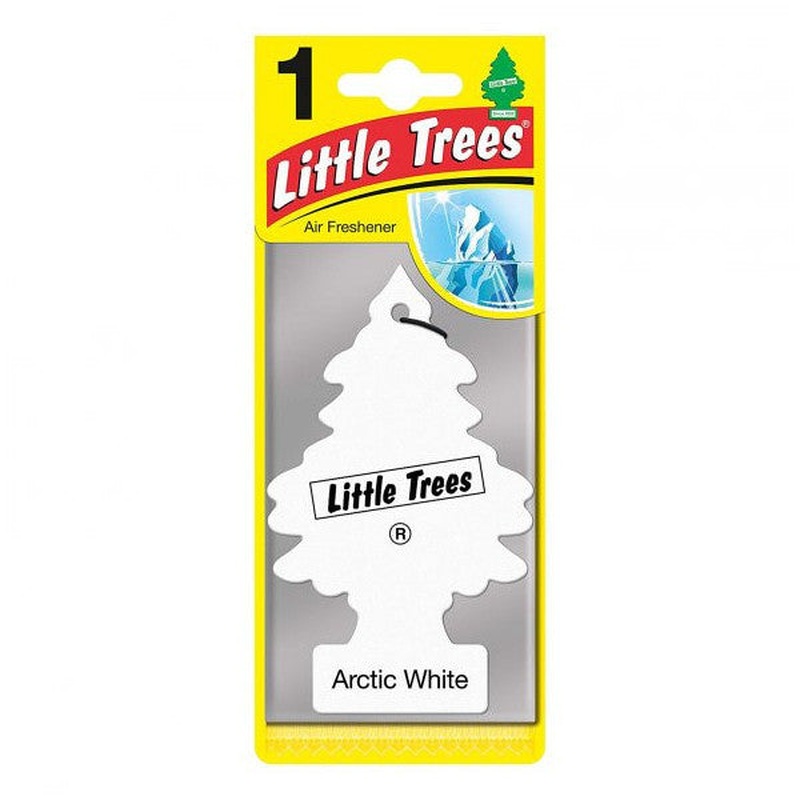 Little Trees Arctic White (Ice White) Refreshment, Aromatic, Car Smell