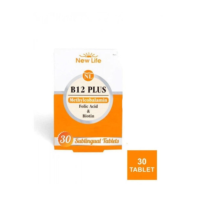 New Life B12 Plus 30 Sublingual Tablets