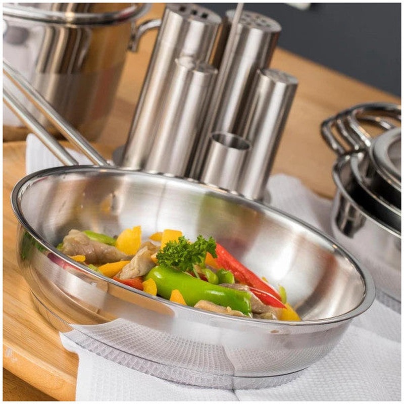 Sapphire Sapphire 28X08 Pan Lidless Steel Single Sapl