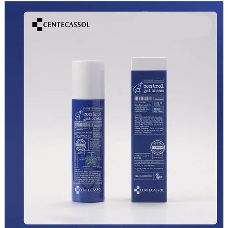 Centecassol Tea Tree Extract Anti-Aging, Moisturizing, Sebum Balancing Vegan Gel Cream