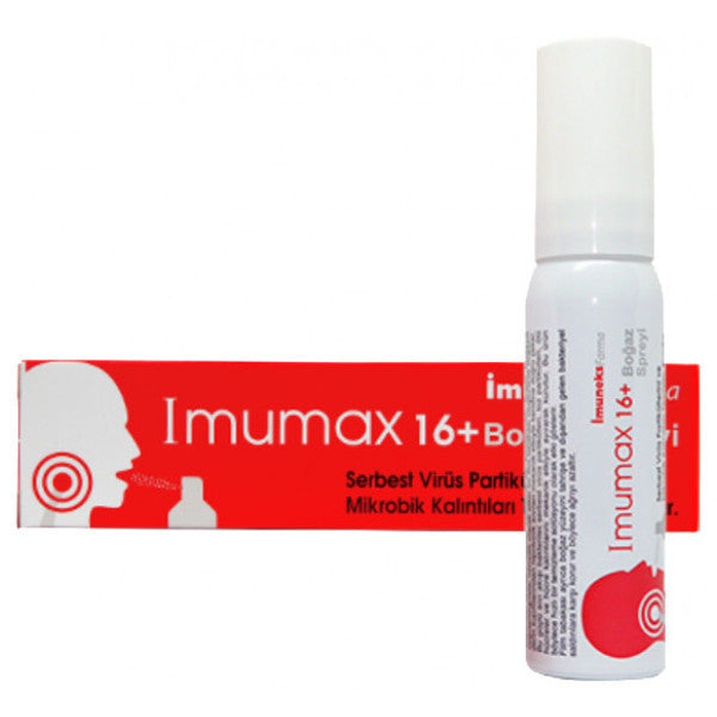 Imunex Farma Imumax 16+ Throat Spray 30Ml