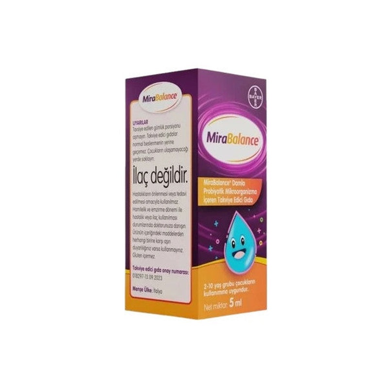 Mirabalance Probiotic Drops 5 Ml